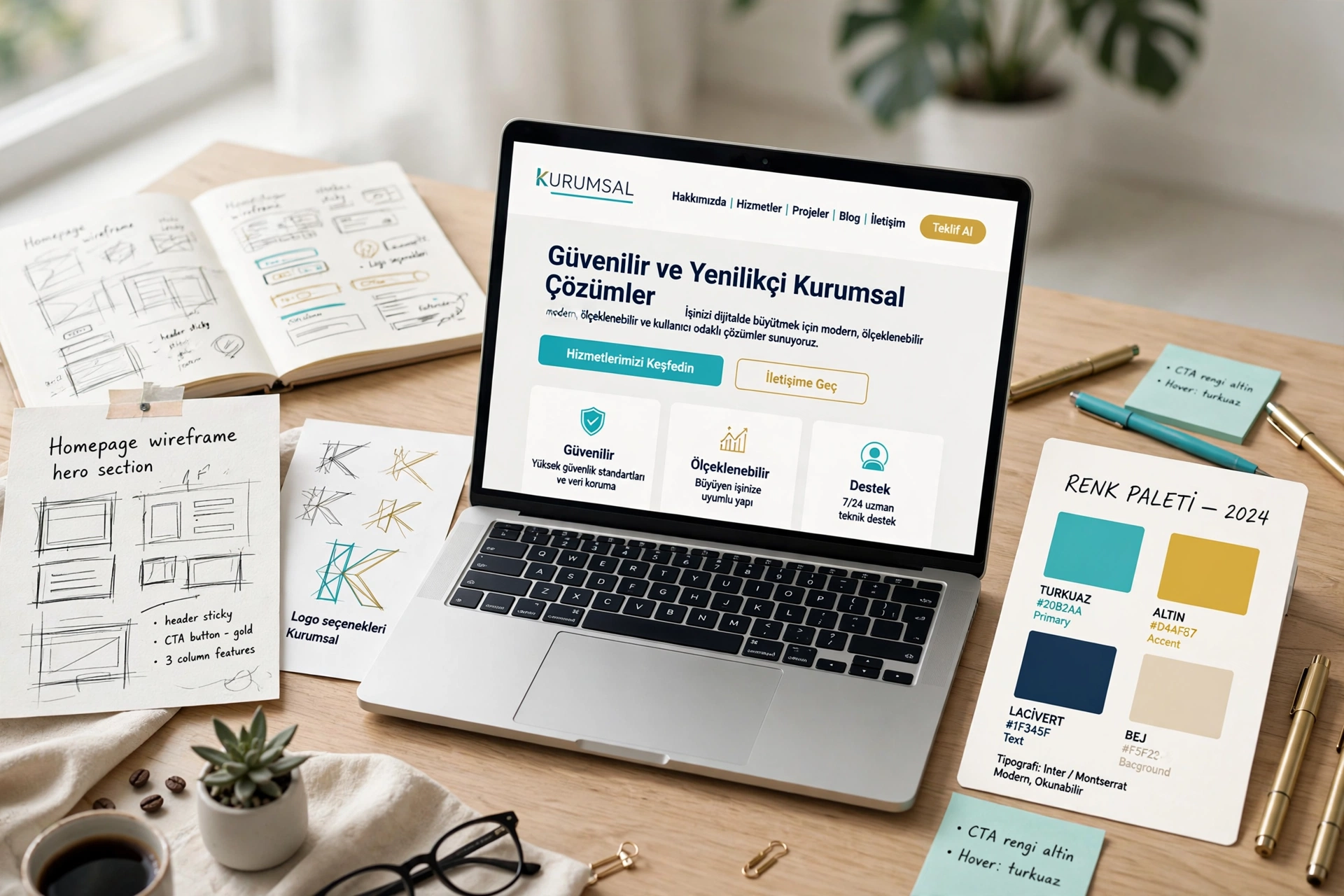 Edremit web tasarım — kurumsal web sitesi tasarım süreci